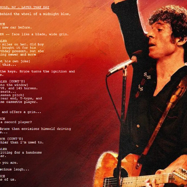 Springsteen Deliver Me From Nowhere