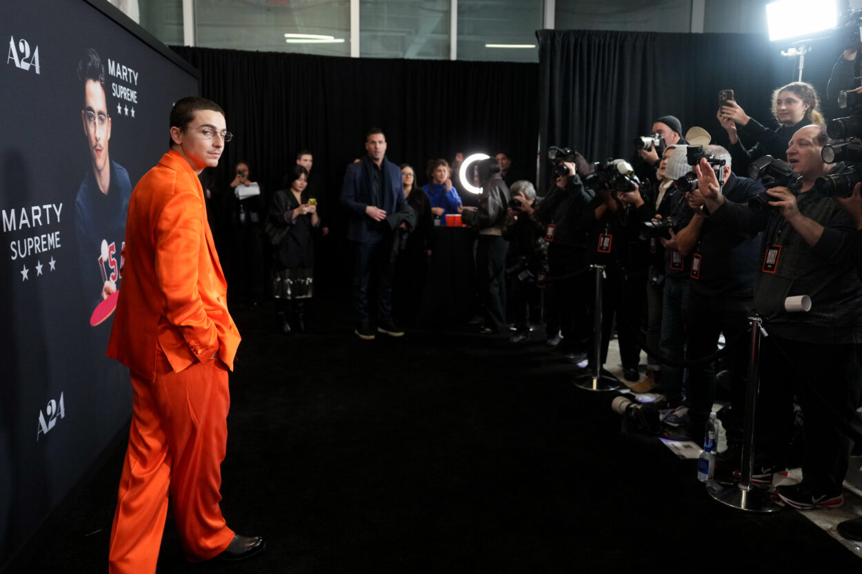 Timothee Chalamet Marty Supreme