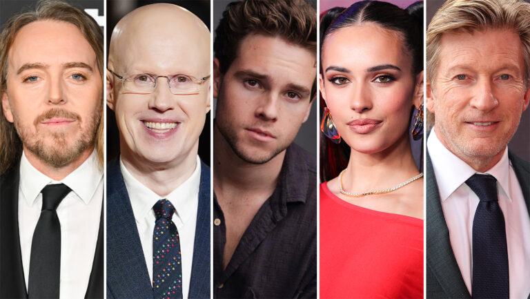 Tom Minchin Matt Lucas Parker Little Kylie Cantrall and David Wenham