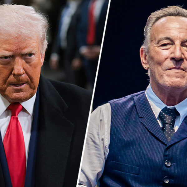 Trump Springsteen 2 shot