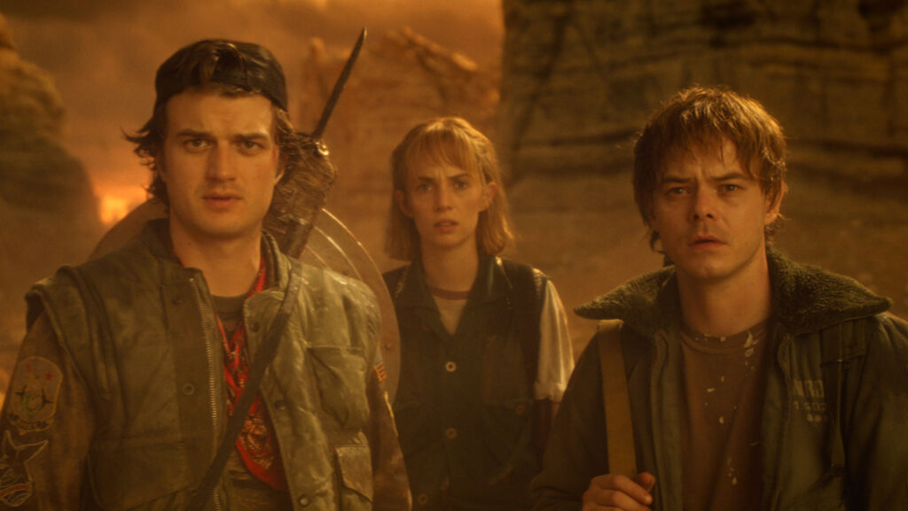 stranger things finale filming