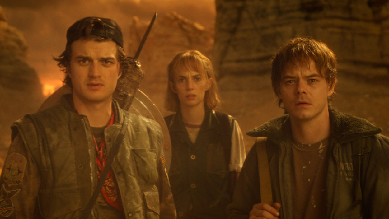 stranger things finale filming