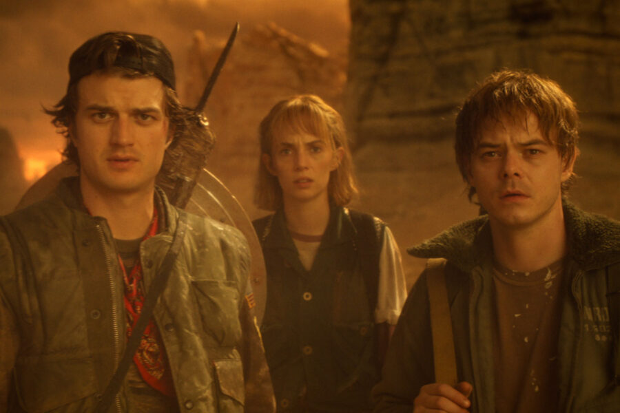 stranger things finale filming