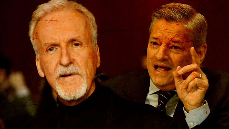 James Cameron and Ted Sarandos