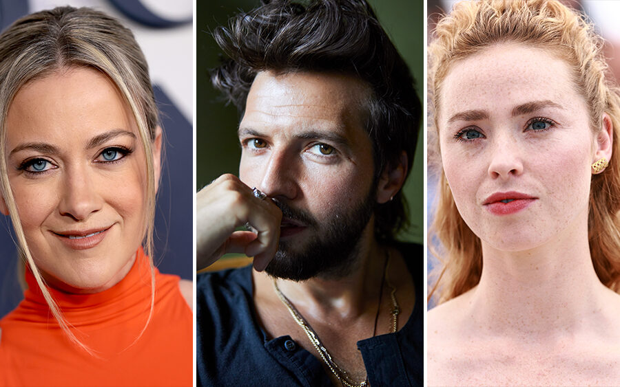 Meredith Hagner Guy Burnet Freya Mavor