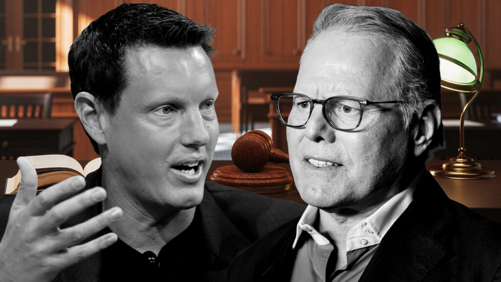David Ellison and David Zaslav
