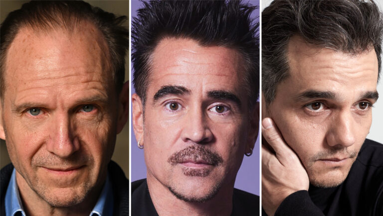 ralph fiennes colin farrell and wagner moura