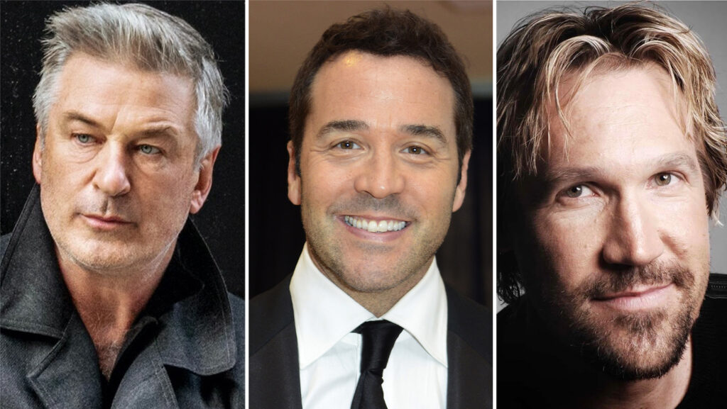 Alec Baldwin Jeremy Piven and David A.R. White