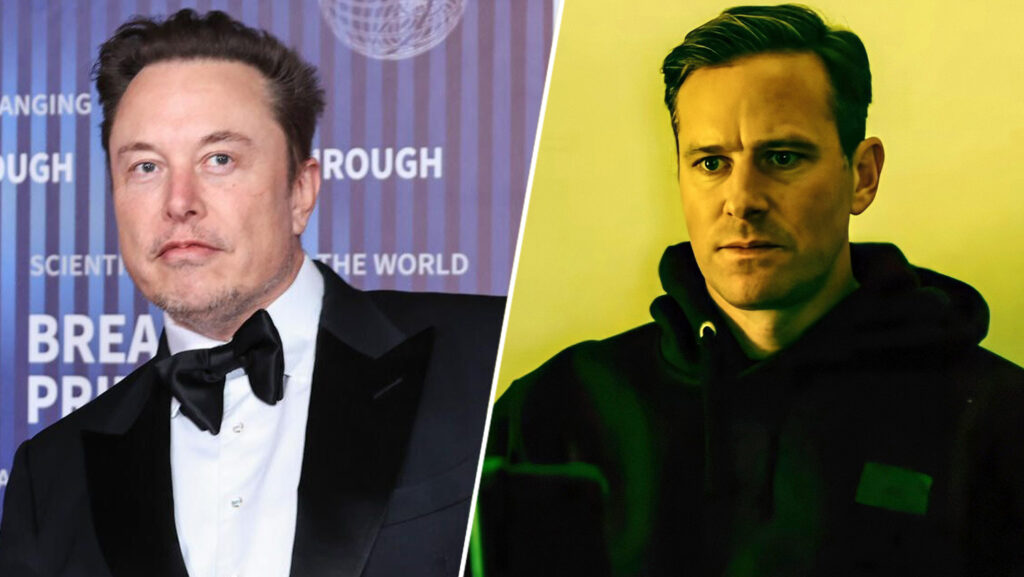 Elon Musk Citizen Vigilante Armie Hammer 2 shot
