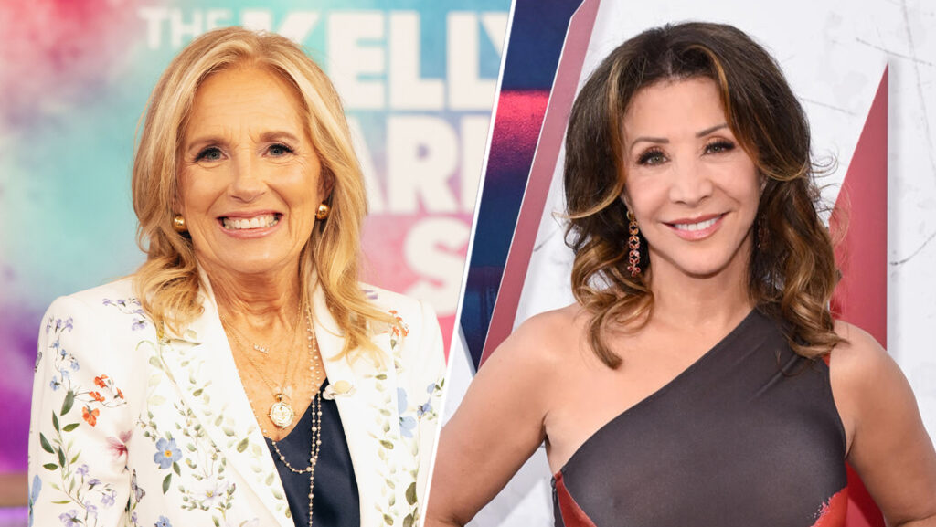 Jill Biden Cheri Oteri 2 shot