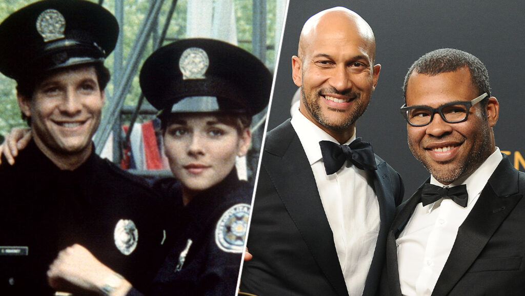Police Academy Key Peele 2 shot