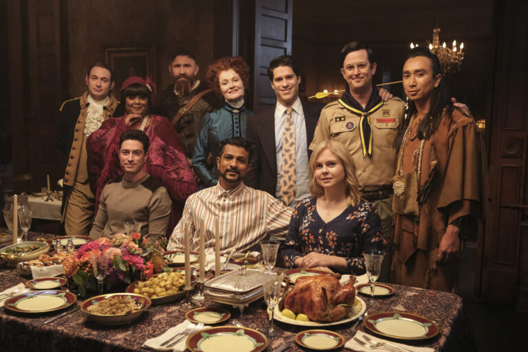 GHOSTS S5 BTS Cast Shot