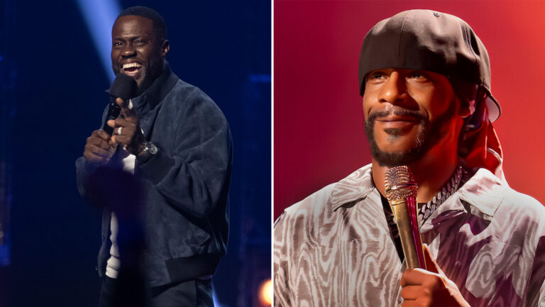Kevin Hart from Funny AF Katt Williams from The Last Report