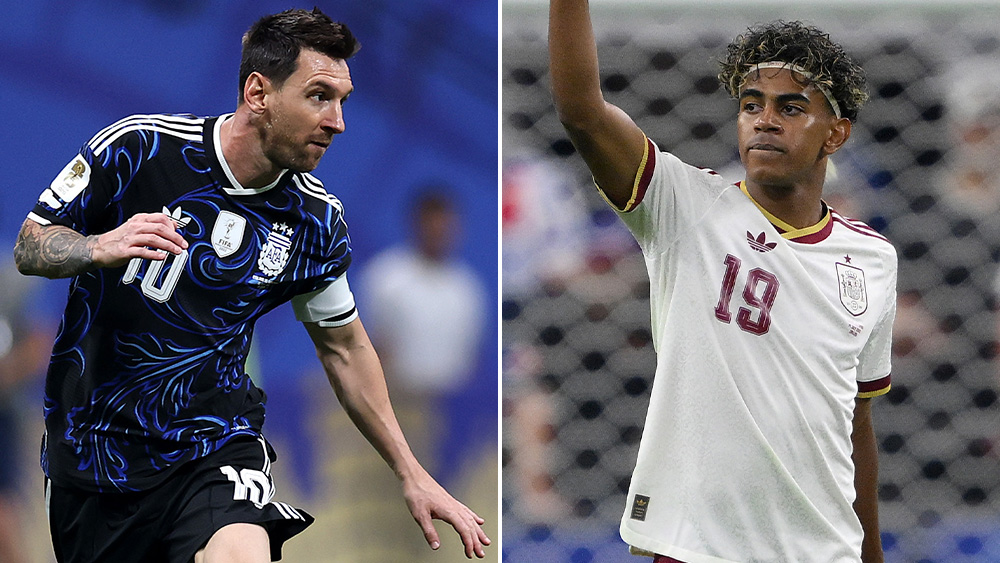 Leo Messi Lamine Yamal
