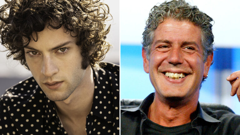 Dominic Sessa and Anthony Bourdain