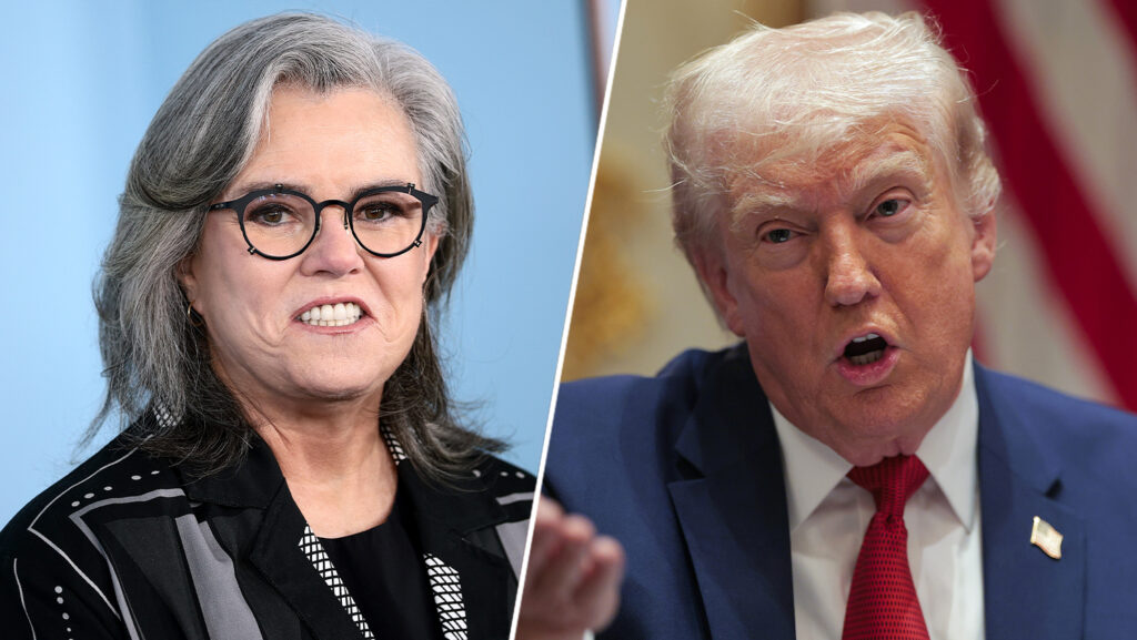 Rosie O Donnell Donald Trump 2 shot