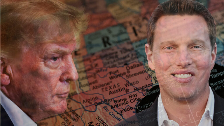 Donald Trump and David Ellison