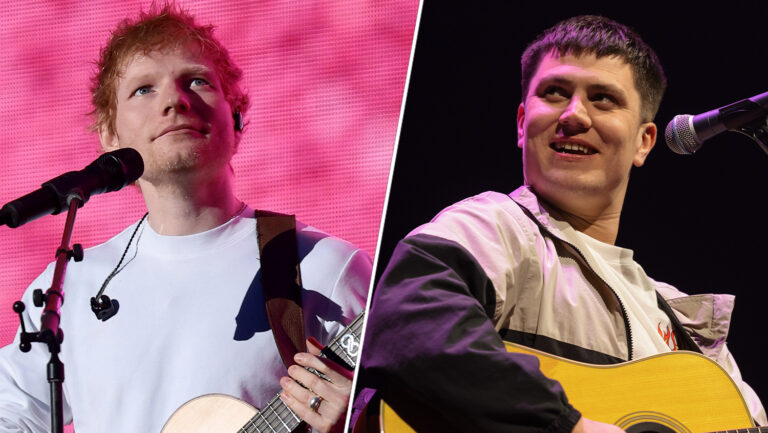 Ed Sheeran Aaron Rowe 2 shot