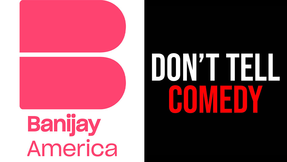 Banijay America Dont Tell Comedy logos 1
