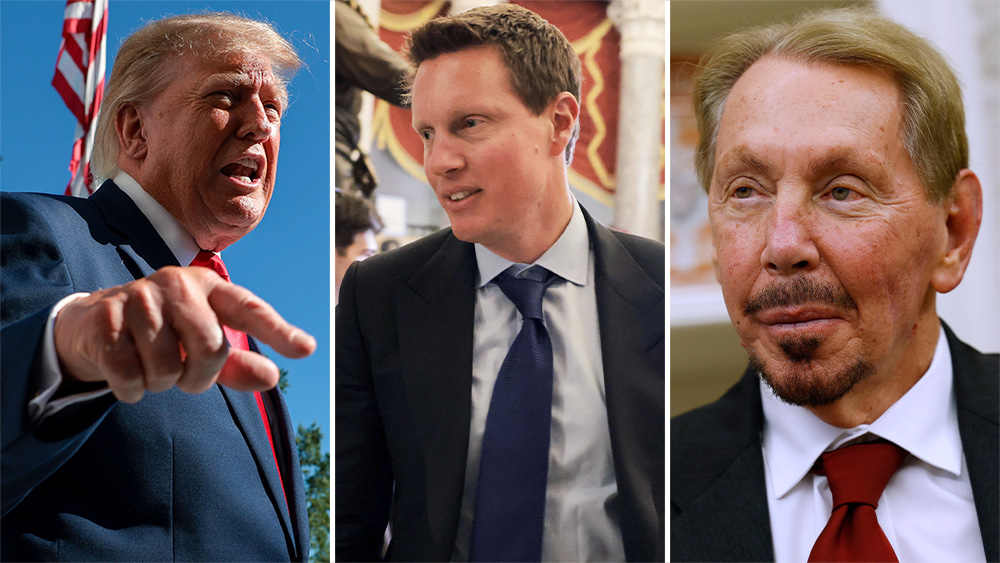 Donald Trump David Ellison Larry Ellison