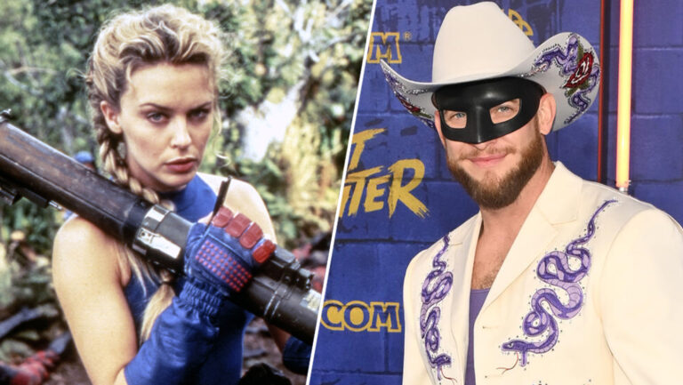 Kylie Minogue Orville Peck Street Fighter 2 shot